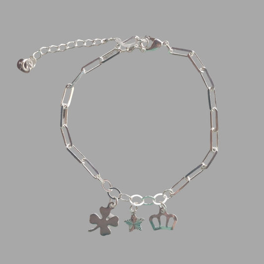 PULSEIRA CARTIER TREVO/COROA/ESTRELA